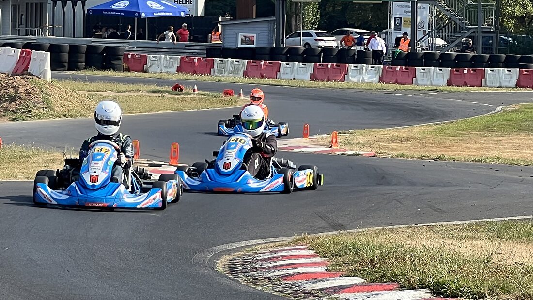 Kart 340 auf der Strecke in Wittgenborn
